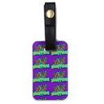 Jaw Dropping Comic Big Bang Poof Luggage Tag (one side) Front