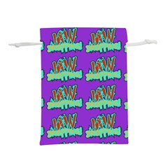 Jaw Dropping Comic Big Bang Poof Lightweight Drawstring Pouch (l) by DinzDas