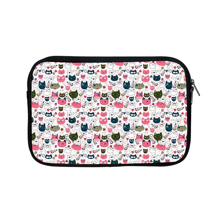 Adorable seamless cat head pattern01 Apple iPad Mini Zipper Cases