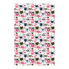 Adorable Seamless Cat Head Pattern01 Shower Curtain 48  X 72  (small)  by TastefulDesigns