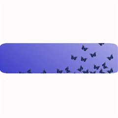 Gradient Butterflies Pattern, Flying Insects Theme Large Bar Mats by Casemiro