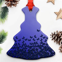 Gradient Butterflies Pattern, Flying Insects Theme Ornament (christmas Tree)  by Casemiro