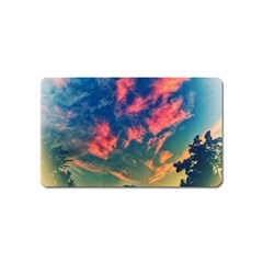  Brushstroke Skies Magnet (name Card) by okhismakingart