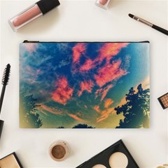  Brushstroke Skies Cosmetic Bag (large) by okhismakingart