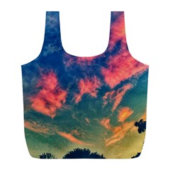  Brushstroke Skies Full Print Recycle Bag (l) by okhismakingart