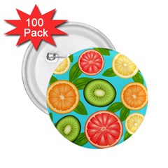 Fruit Love 2 25  Buttons (100 Pack)  by designsbymallika