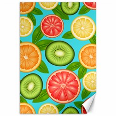 Fruit Love Canvas 12  X 18  by designsbymallika