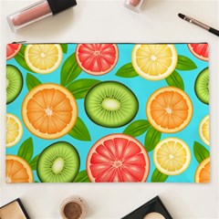 Fruit Love Cosmetic Bag (xxl) by designsbymallika