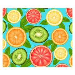 Fruit Love Double Sided Flano Blanket (small)  by designsbymallika