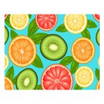 Fruit Love Double Sided Flano Blanket (Large)  80 x60  Blanket Front