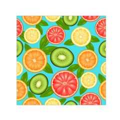 Fruit Love Small Satin Scarf (square) by designsbymallika