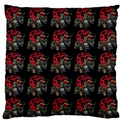 Middle Ages Knight With Morning Star And Horse Standard Flano Cushion Case (one Side) by DinzDas