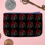 Middle Ages Knight With Morning Star And Horse Large Coin Purse Back