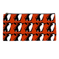  Bull In Comic Style Pattern - Mad Farming Animals Pencil Case by DinzDas