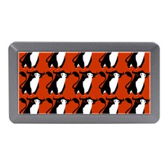  Bull In Comic Style Pattern - Mad Farming Animals Memory Card Reader (mini) by DinzDas