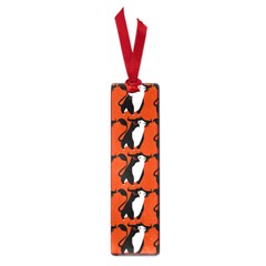  Bull In Comic Style Pattern - Mad Farming Animals Small Book Marks by DinzDas