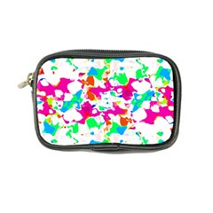 Bright Multicolored Abstract Print Coin Purse