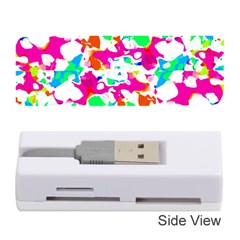 Bright Multicolored Abstract Print Memory Card Reader (stick) by dflcprintsclothing