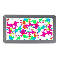 Bright Multicolored Abstract Print Memory Card Reader (mini) by dflcprintsclothing