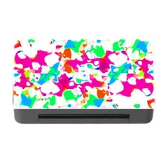 Bright Multicolored Abstract Print Memory Card Reader With Cf by dflcprintsclothing