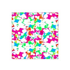 Bright Multicolored Abstract Print Satin Bandana Scarf by dflcprintsclothing