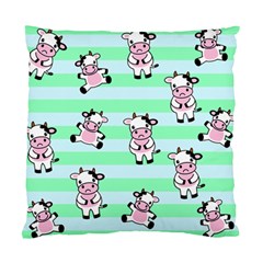 Cow Pattern Standard Cushion Case (one Side) by designsbymallika