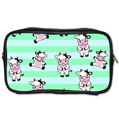 Cow Pattern Toiletries Bag (one Side) by designsbymallika