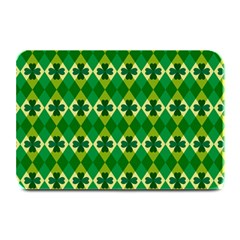 St Patricks Pattern Plate Mats by designsbymallika