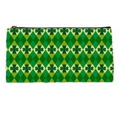 St Patricks Pattern Pencil Case by designsbymallika