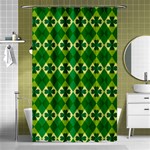 St Patricks Pattern Shower Curtain 48  x 72  (Small)  Curtain(48  X 72 ) - 42.18 x64.8  Curtain(48  X 72 )