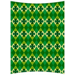 St Patricks Pattern Back Support Cushion by designsbymallika