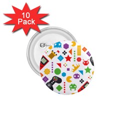 Gamer 1 75  Buttons (10 Pack) by designsbymallika