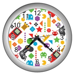 Gamer Wall Clock (silver) by designsbymallika