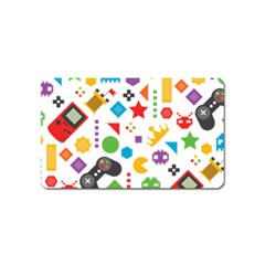 Gamer Magnet (name Card) by designsbymallika