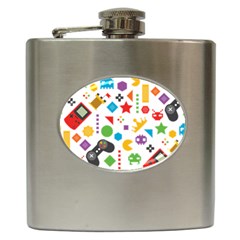 Gamer Hip Flask (6 Oz) by designsbymallika