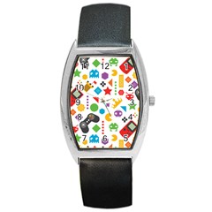 Gamer Barrel Style Metal Watch by designsbymallika