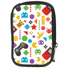 Gamer Compact Camera Leather Case by designsbymallika