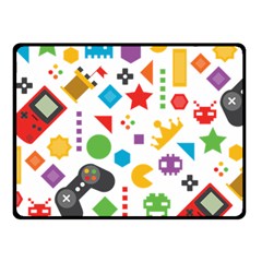 Gamer Fleece Blanket (small) by designsbymallika