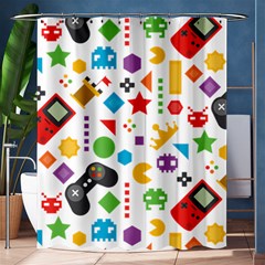 Gamer Shower Curtain 60  X 72  (medium) 