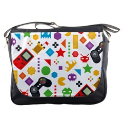 Gamer Messenger Bag by designsbymallika