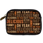 When Food Is Love Digital Camera Leather Case Front