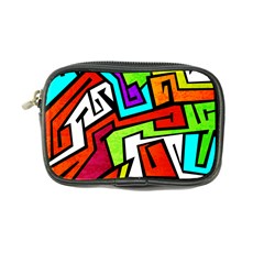 Graffitti Pattern Coin Purse by designsbymallika