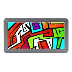 Graffitti Pattern Memory Card Reader (mini) by designsbymallika