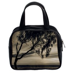 Coast Sunset Scene, Montevideo, Uruguay Classic Handbag (two Sides) by dflcprintsclothing