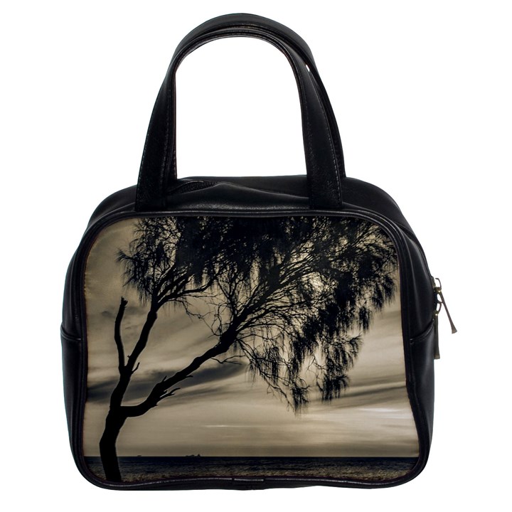 Coast Sunset Scene, Montevideo, Uruguay Classic Handbag (Two Sides)