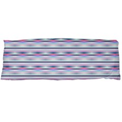 Pastel Lines, Bars Pattern, Pink, Light Blue, Purple Colors Body Pillow Case (dakimakura) by Casemiro