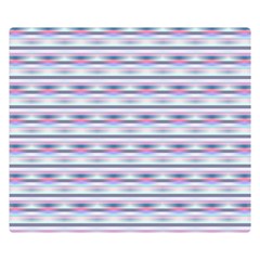 Pastel Lines, Bars Pattern, Pink, Light Blue, Purple Colors Double Sided Flano Blanket (small)  by Casemiro