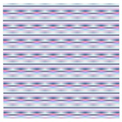 Pastel Lines, Bars Pattern, Pink, Light Blue, Purple Colors Wooden Puzzle Square by Casemiro