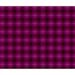 Dark purple, violet tartan, buffalo plaid like pattern Deluxe Canvas 14  x 11  (Stretched) 14  x 11  x 1.5  Stretched Canvas