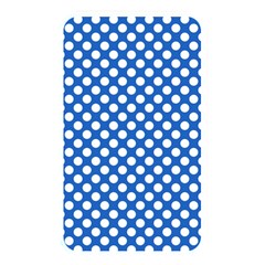 Pastel Blue, White Polka Dots Pattern, Retro, Classic Dotted Theme Memory Card Reader (rectangular) by Casemiro